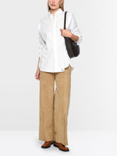 Load image into Gallery viewer, MarcCain Blouse in Lightweight Stretch Cotton in White
