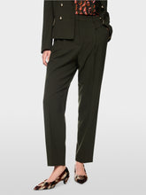 Load image into Gallery viewer, MarcCain Faqus Trousers with Crease in Forest Night
