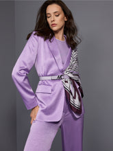Load image into Gallery viewer, MarcCain Silk scarf with a graphic design
