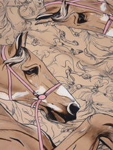 Load image into Gallery viewer, MarcCain Silk Scarf with Mixed Print in Forest Night
