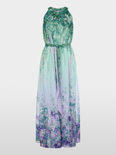 Load image into Gallery viewer, MarcCain Halter-Neck Dress with Floral Print
