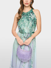 Load image into Gallery viewer, MarcCain Halter-Neck Dress with Floral Print
