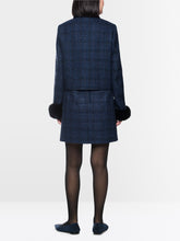 Load image into Gallery viewer, MarcCain Jacket with Detachable Faux Fur
