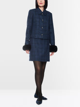 Load image into Gallery viewer, MarcCain Jacket with Detachable Faux Fur
