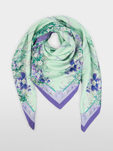 Load image into Gallery viewer, MarcCain Silk Scarf with Floral Print
