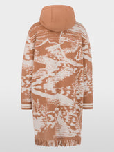 Load image into Gallery viewer, MarcCain Boucle Coat with Jacquard Pattern
