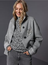 Load image into Gallery viewer, MarcCain Sporty Jacket with Stand-Up Collar
