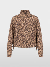 Load image into Gallery viewer, MarcCain Scuba Jacket with Leopard Print
