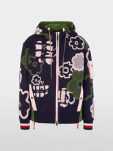 Load image into Gallery viewer, MarcCain Sporty cardigan with floral pattern
