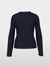 Load image into Gallery viewer, MarcCain Ribbed texture polo shirt with stripes
