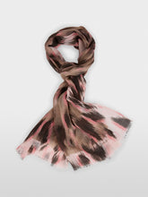 Load image into Gallery viewer, MarcCain Leopard Print Wool and Cashmere Scarf
