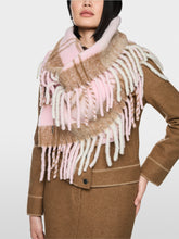 Load image into Gallery viewer, MarcCain Checked Scarf in Alpaca
