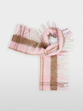 Load image into Gallery viewer, MarcCain Checked Scarf in Alpaca
