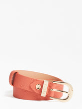 Load image into Gallery viewer, Guess Helaina embossed 4g logo belt in Papaya
