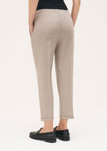 Load image into Gallery viewer, Rosso35 Slim Leg Taupe Clastic Trousers

