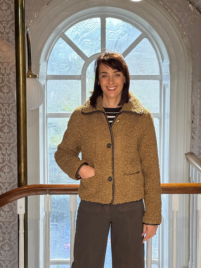 Oakwood Bonnie Faux Fur Jacket in Tobacco – Ela Maria