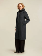 Load image into Gallery viewer, Beaumont Cameron Coat in Off Black
