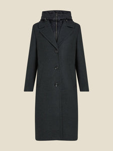 Beaumont Cameron Coat in Off Black