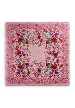 Load image into Gallery viewer, Codello Premium Carre made of Pure Silk with a Floral Pattern in Pink
