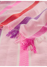 Load image into Gallery viewer, Codello Striped Scarf in Pink
