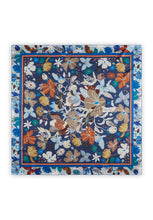 Load image into Gallery viewer, Codello Premium Scarf with Floral Print in Blue
