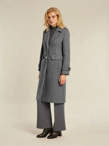 Beaumont Cameron Coat in Silver