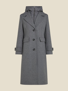 Beaumont Cameron Coat in Silver