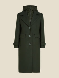 Beaumont Cameron Coat in Dark Olive