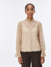Load image into Gallery viewer, Suncoo Look Blouse in Creme

