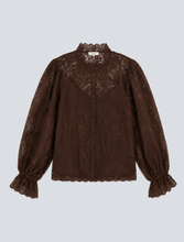 Load image into Gallery viewer, Suncoo Look Blouse in Choco
