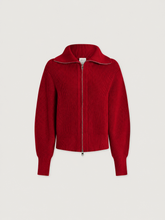 Load image into Gallery viewer, Varley Enrico Knit Jumper in Washed Red
