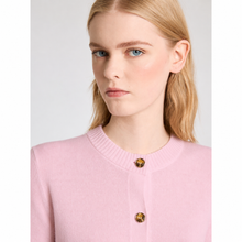 Load image into Gallery viewer, Marella Cicogna 100% Cashmere Cardigan in Pink
