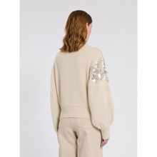 Load image into Gallery viewer, Marella Ceri Zip-Through Jumper in TurtleDove
