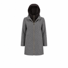 Load image into Gallery viewer, Emme Dolcezza Long Quilted Coat in Barrel
