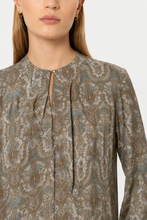 Load image into Gallery viewer, Luisa Cerano Midi Dress with Ornamental Print
