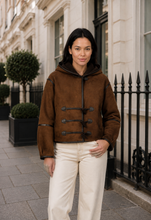 Load image into Gallery viewer, OakWood Sabrina Reversible Wool Jacket in Toffee
