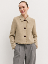 Load image into Gallery viewer, Emme Gettito Jacket in Ecru Plain

