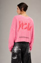 Load image into Gallery viewer, Liv Bergen Graz Organic Sweater in Flamingo

