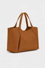 Load image into Gallery viewer, Guess Melody Satchel Shopper in Caramel
