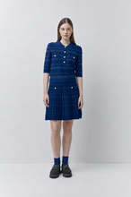 Load image into Gallery viewer, Suncoo Fradela Skirt in Navy
