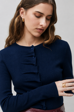 Load image into Gallery viewer, Suncoo Gamira Cardigan in Navy
