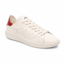 Load image into Gallery viewer, Ash Super Metallic Leather Sneaker in Ivory
