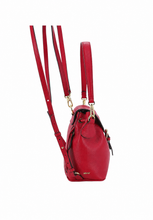 Load image into Gallery viewer, Abro Daily Leather BackPack in Ruby

