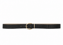 Load image into Gallery viewer, Abro Dalia Leather Belt in Dark Brown
