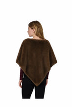 Load image into Gallery viewer, Oakwood Megeve Poncho in Chocolate
