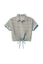 Load image into Gallery viewer, iBlue Ottone Blouse in Coca Tile
