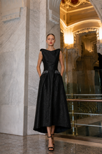 Load image into Gallery viewer, Fely Campo High-Low Sequin Waist
