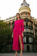 Load image into Gallery viewer, Fely Campo Dress in Fushia
