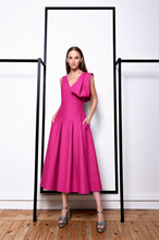Load image into Gallery viewer, Fely Campo Midi Drop Waist Dress
