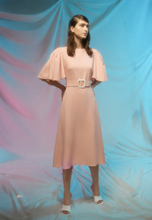 Load image into Gallery viewer, Edeline Lee Mabel Dress In Pale Pink
